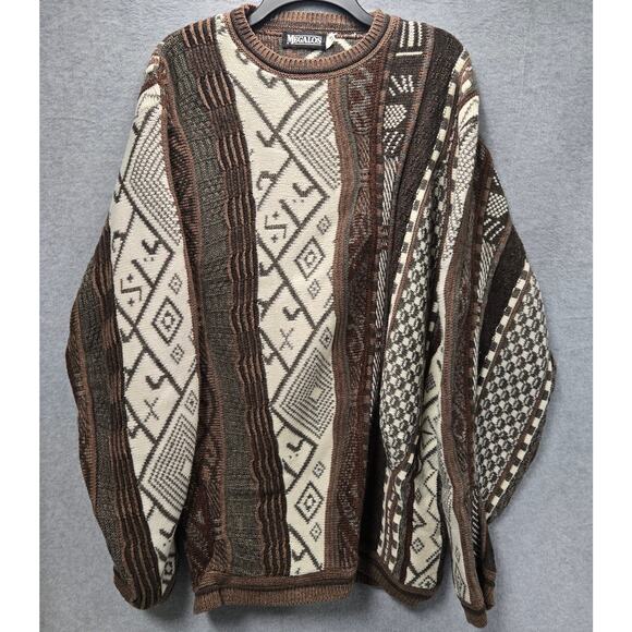 Vintage Megalos Coogie Inspired Sweater Size LT - Picture 1 of 4